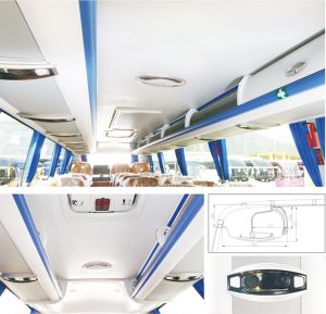 City Bus interior Trim pentru Dashborad Comutator rack de bagaje de ieșire din aluminiu Bar Hange inel